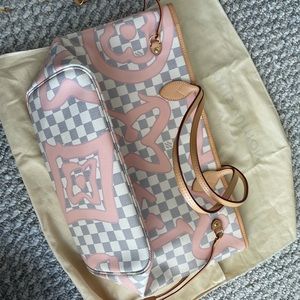 Neverfull tahtienne white